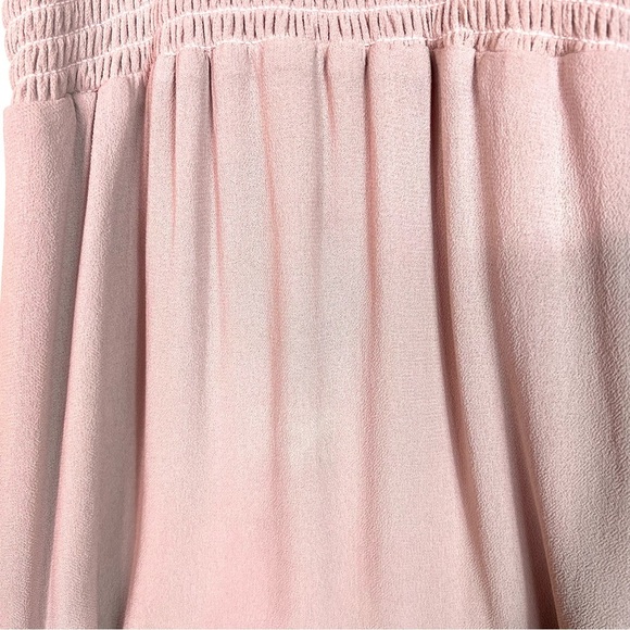 Reformation Ceylon Smocked Top Maxi Dress in Blush Pink Size XS - Picture 12 of 14